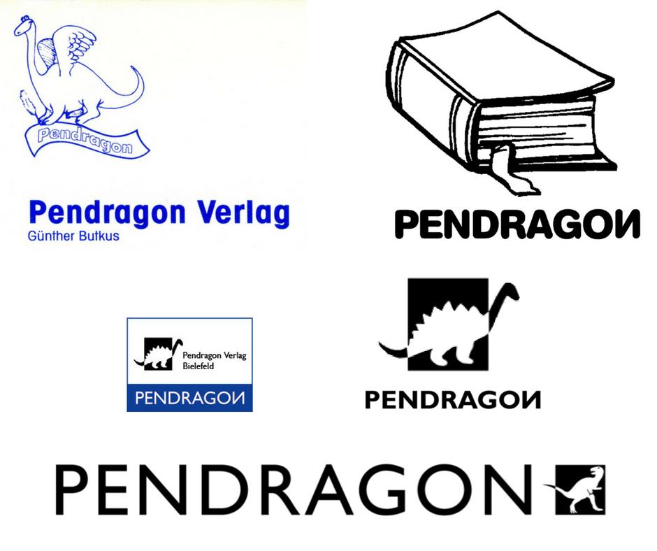 Pendragon Logo Evolution