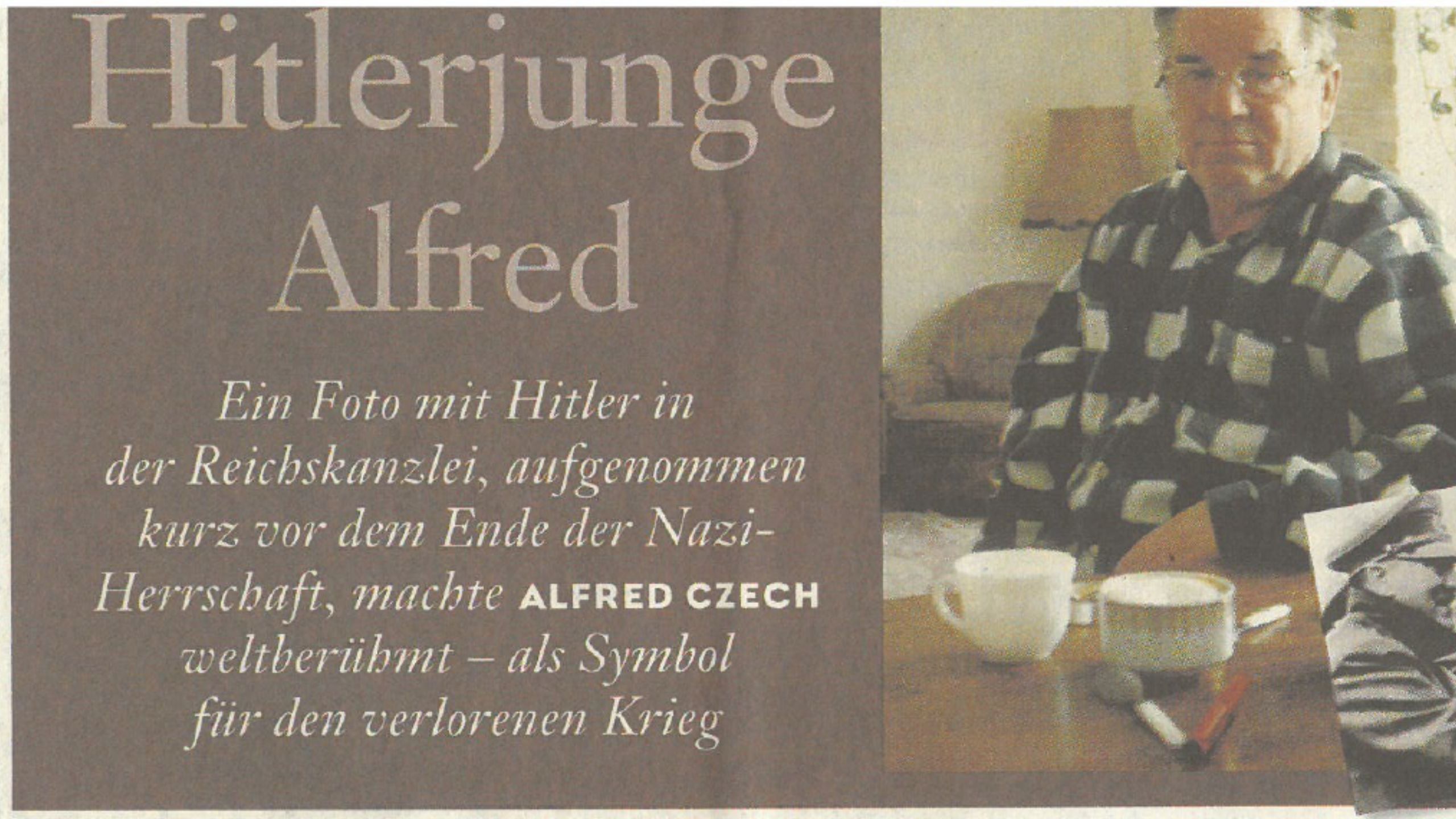 "Hitlerjunge Alfred" Reportage
